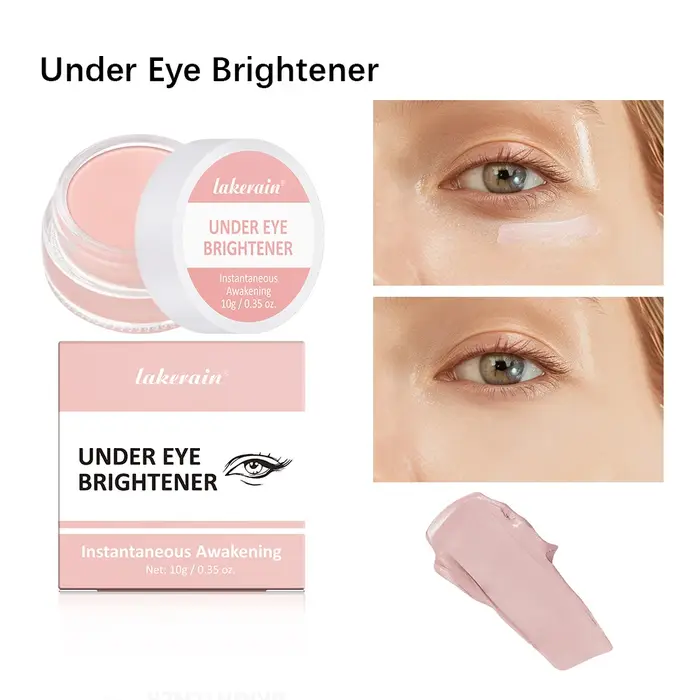 Lakerain crème anti-cernes éclaircissante pour les yeux formule de couverture nourrissante hydratante et dissimulante