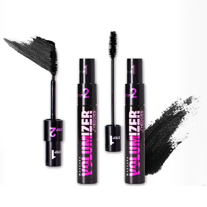 Mascara à friser noir 2 en 1