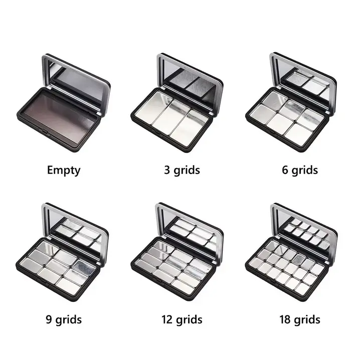 Palette de fards à paupières multi-grilles