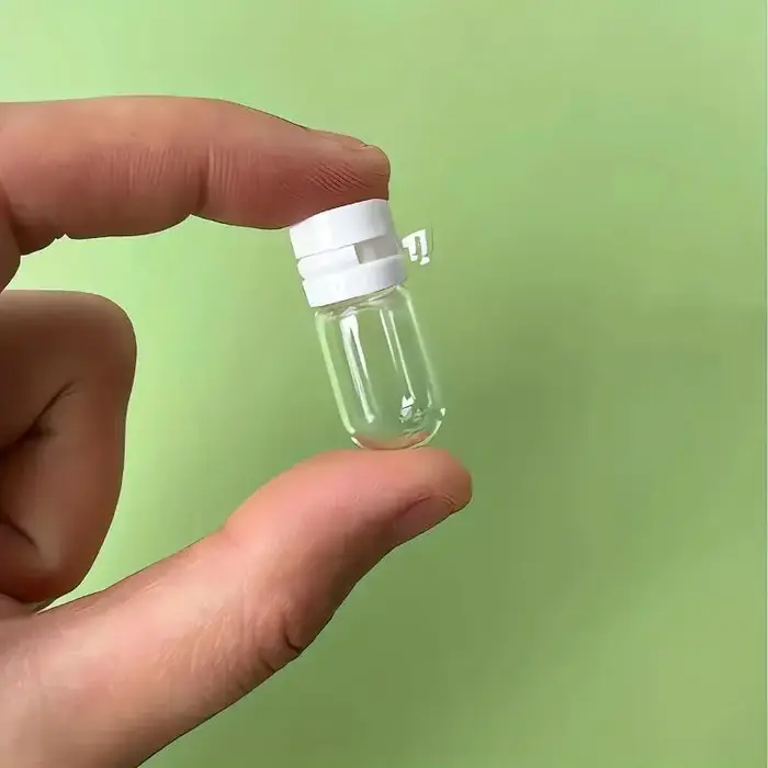 Bouteilles transparentes portables anti-fuite de 2 ml pour démaquillant, essentielles pour les voyageurs, lot de 10 pièces