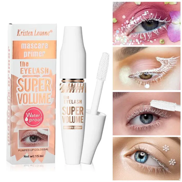 Base de mascara blanche pour maquillage de scène