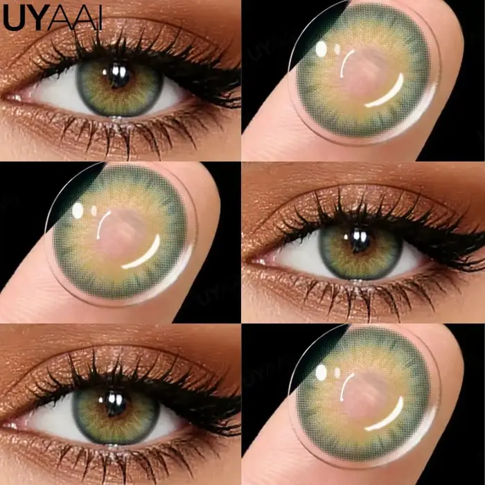 UYAAI Lentilles Naturelles Marron