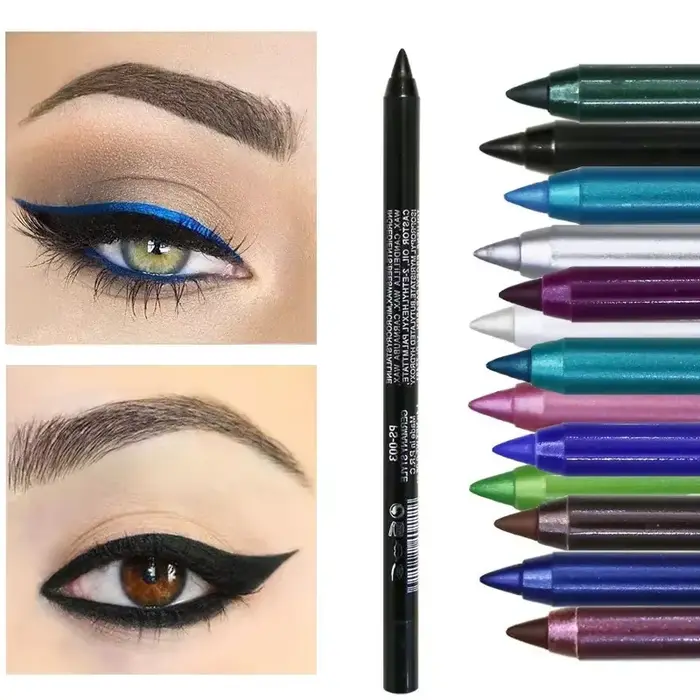 Stylo Eyeliner coloré 6 couleurs