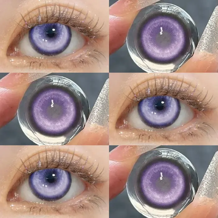 Lentilles de contact colorées pour cosplay