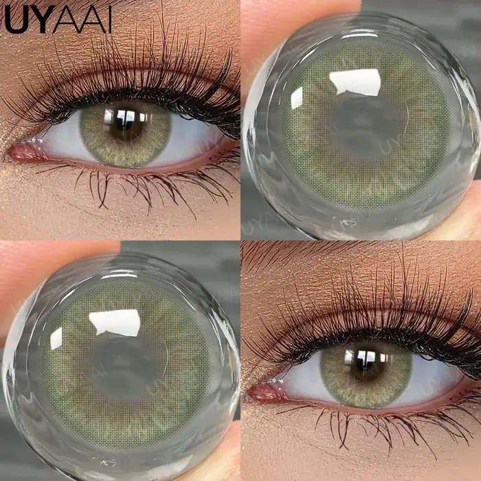 Lentilles de contact UYAAI : Lentilles de beauté noires