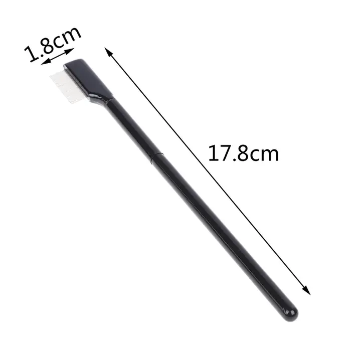 Peigne à cils en acier inoxydable