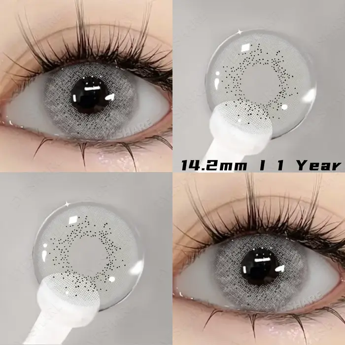 EYESHARE 2 pièces lentilles de Contact de couleur naturelle pour les yeux