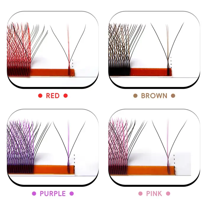Extension de cils de production de faux cils OEM avec logo privé personnalisé