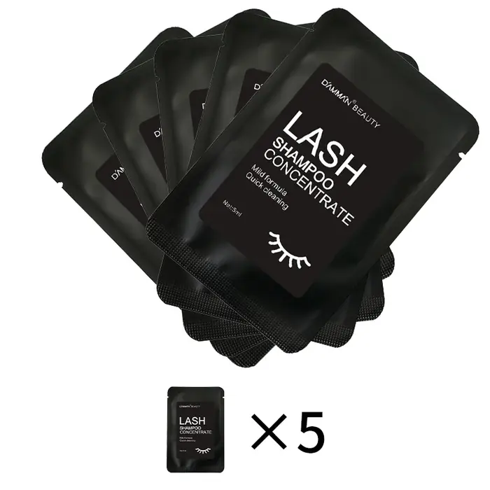 Mousse nettoyante pour cils, shampoing concentré, doux, sans Stimulation, dissolvant d'extension de 