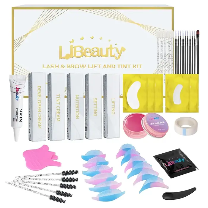 Kit de rehaussement et teinture des cils Libeauty