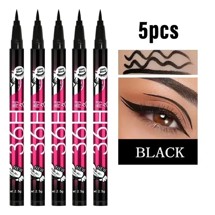 Crayon Eyeliner noir imperméable et résistant à la sueur