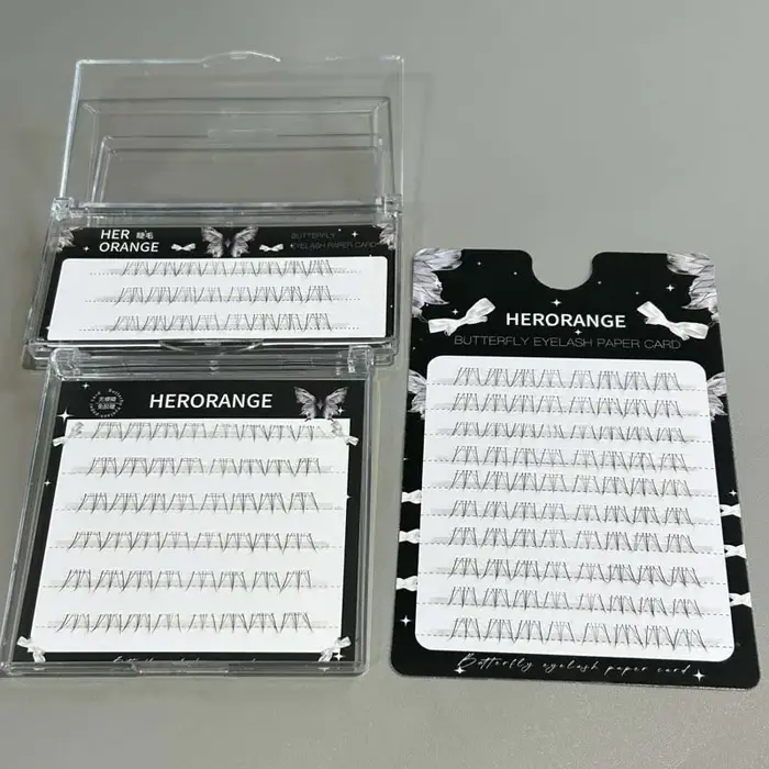 Cils inférieurs Herorange Cat, multi-clusters, légers, confortables, faciles à appliquer, aspect naturel, maquillage quotidien pour les yeux
