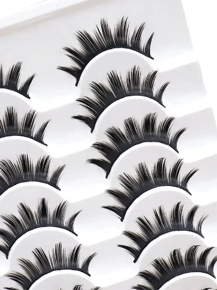 10 paires de faux cils Anime/Manga