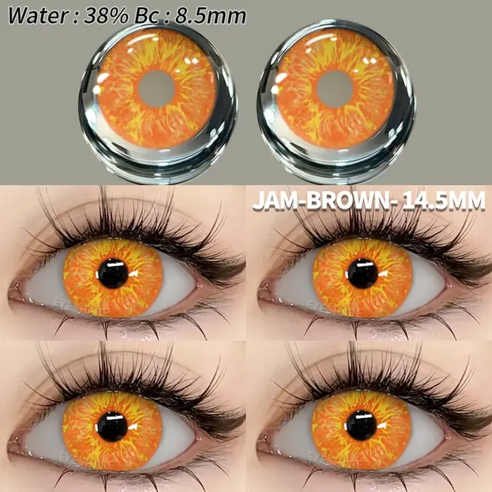 EYESHARE Halloween lentilles de contact couleur 1 paire mignon Anime Cosplay