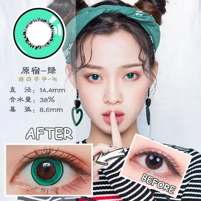 Jewelens lentilles de Contact colorées lentilles de couleur pour les yeux cosmétiques colorés Cospla