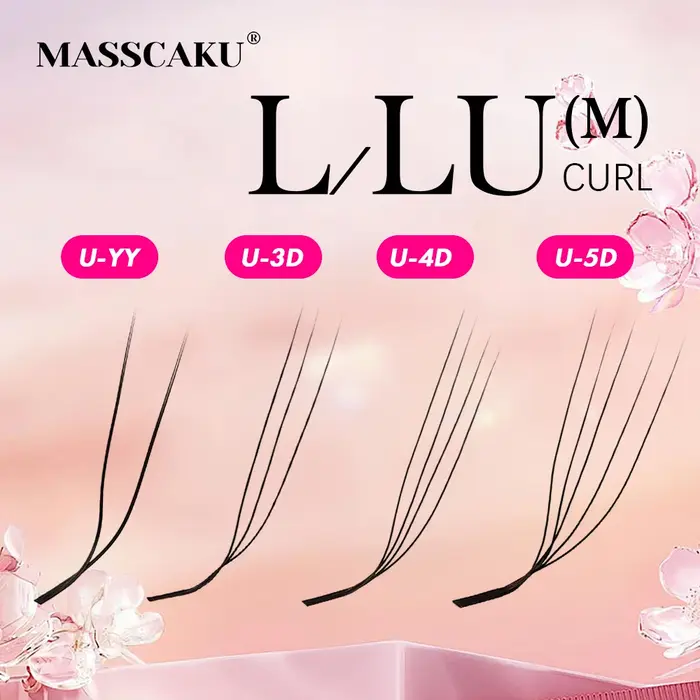 MASSCAKU – Extensions de cils en forme de U