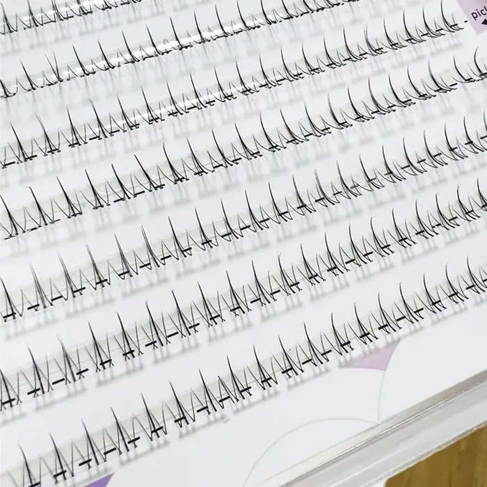 32 rangées de Faux cils inférieurs Manga de grande capacité
