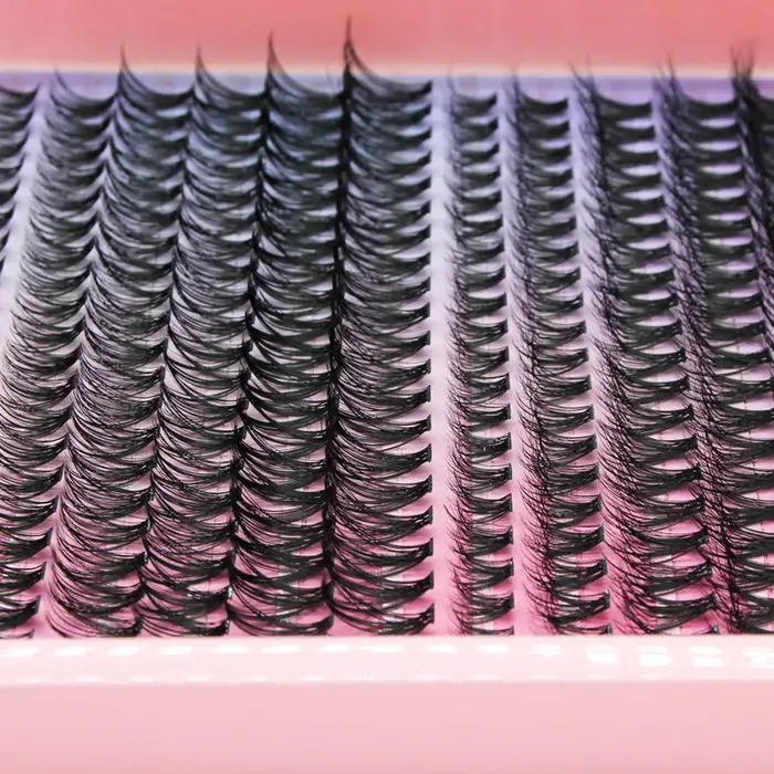 Vente entière Super Bunch nouveau mélange d'effet 3D/5D 240 grappes de cils 8-16mm Style de charme Extension de faux