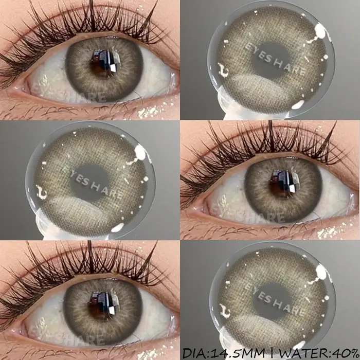 EYESHARE 1 paire de nouvelles lentilles de Contact de couleur pour les yeux lentilles bleues lentill