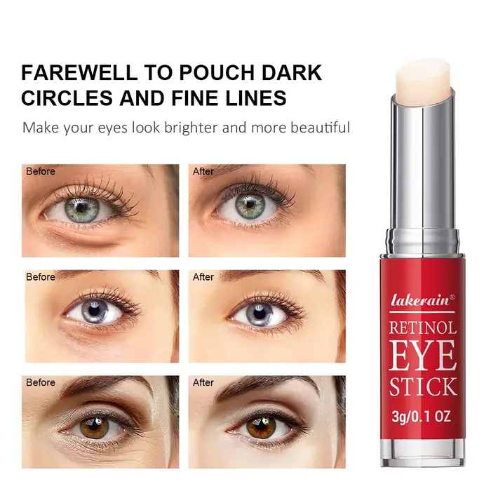 Crème pour les yeux au rétinol éclaircissante pour les cernes