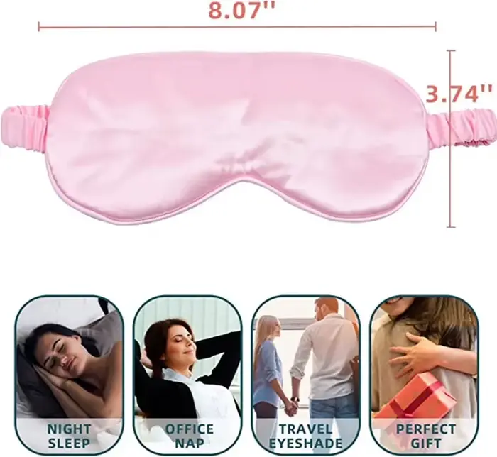 Masque pour les yeux de sommeil en imité
