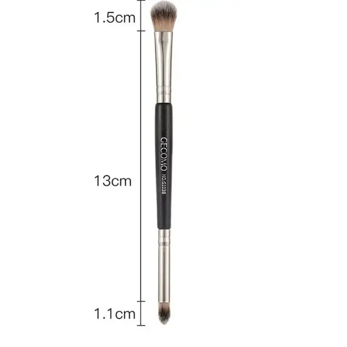 Pinceaux à maquillage double embout pour les yeux