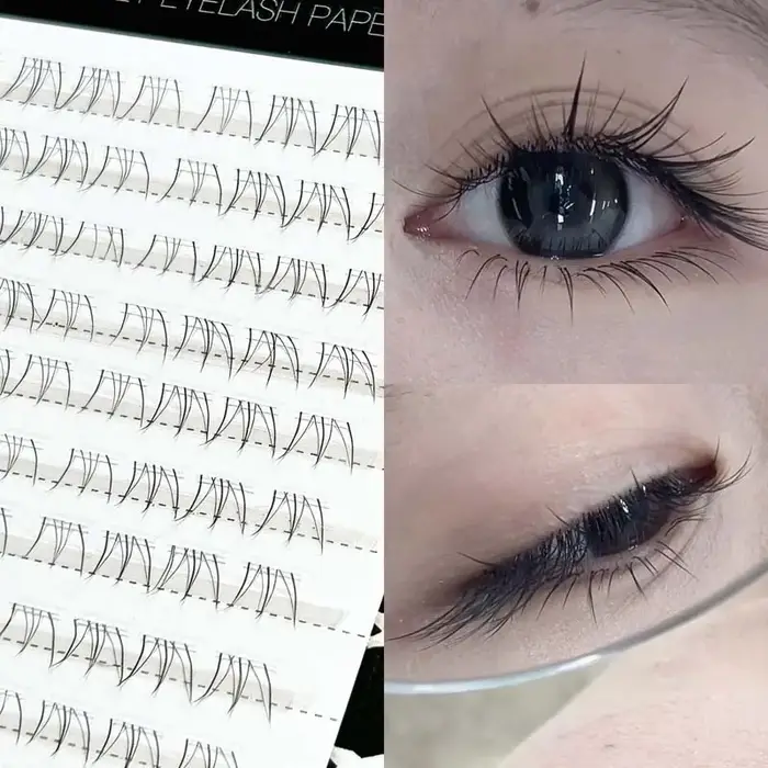 Cils inférieurs Herorange Cat, multi-clusters, légers, confortables, faciles à appliquer, aspect naturel, maquillage quotidien pour les yeux