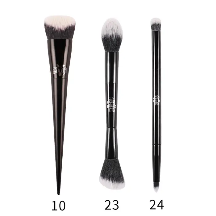 Kat Von D ensemble de pinceaux de maquillage et Kit fond de teint Blush surbrillance correcteur poudre sculptant fard