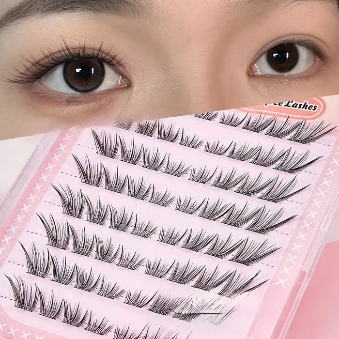Faux cils auto-adhésifs sans colle