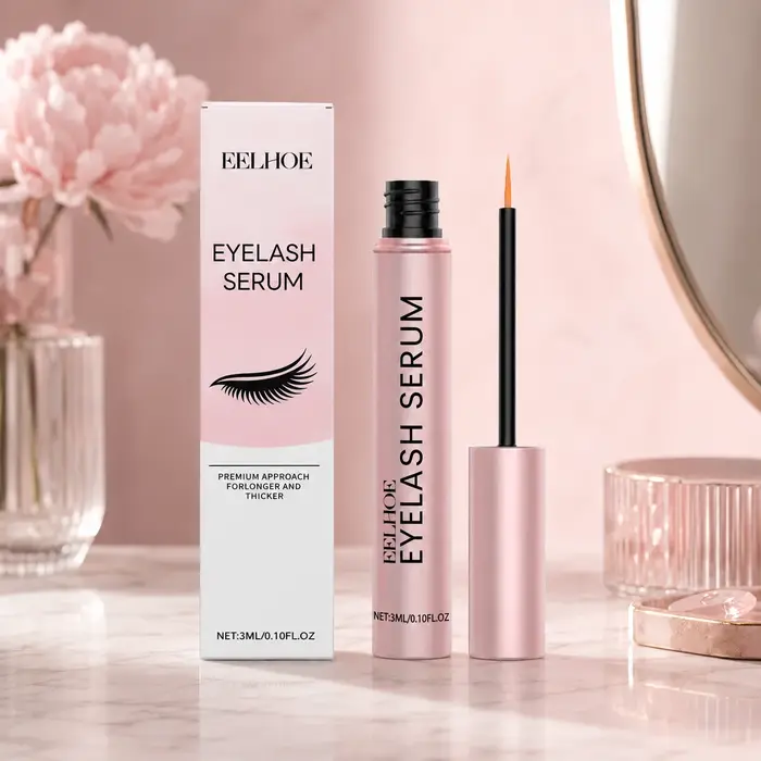 Sérum Quotidien pour Cils EELHOE – Soin Doux, Allongement Naturel, Hydratant – Cadeau Idéal pour Elle (Remise de Diplôme)