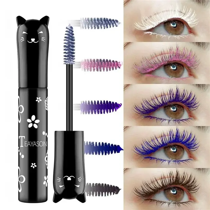 Mascara 5 couleurs, Extension de cils
