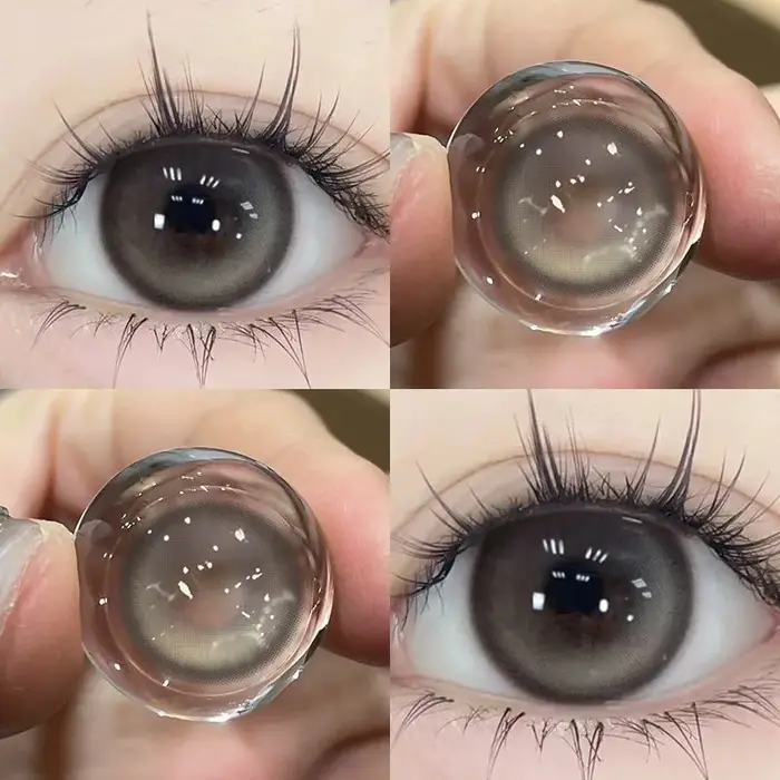 1 paire de lentilles de Contact souples