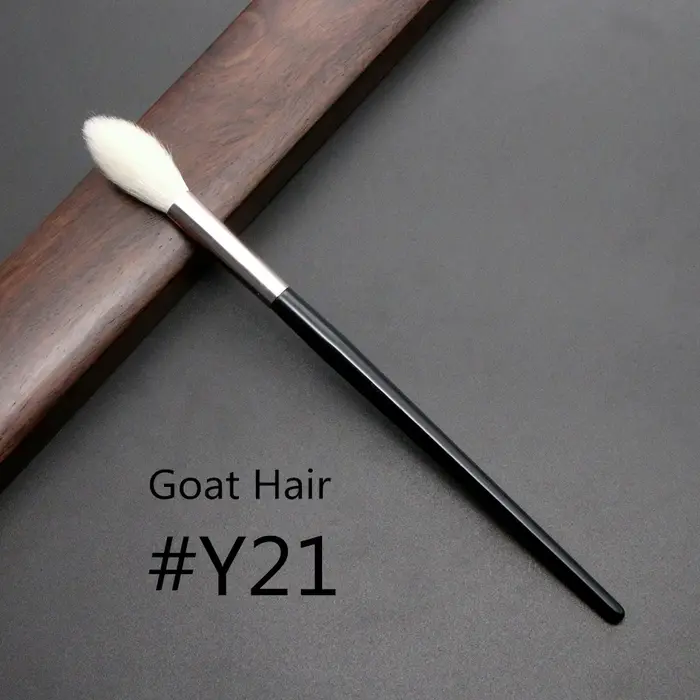 Pinceau surligneur conique pour fard à joues pinceaux de maquillage mélange de cheveux naturels