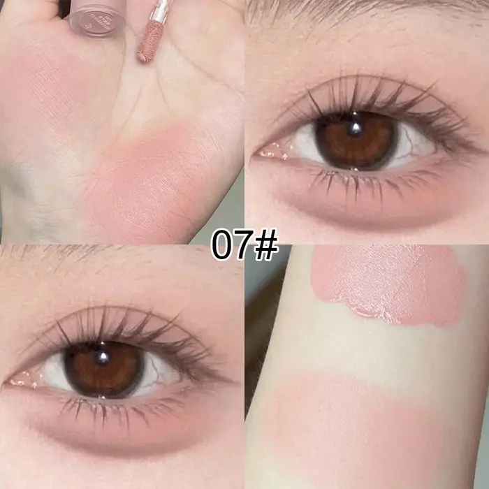 Kakashow Mist fard à paupières liquide mat nacré miroitant illumine fard à paupières liquide de coul