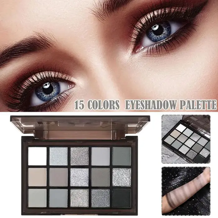 Palette de fards à barrage pour le maquillage Goth
