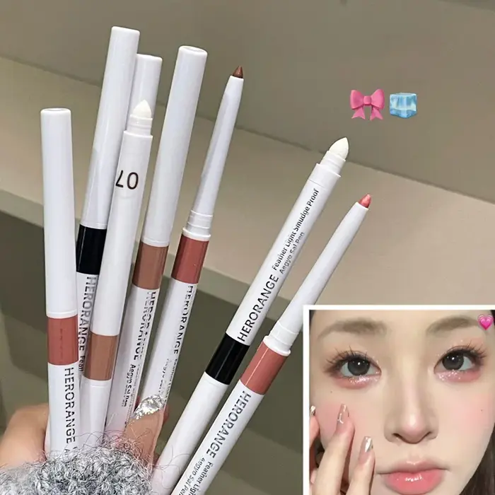  Crayon Glitte Lying Silkworm pour les yeux