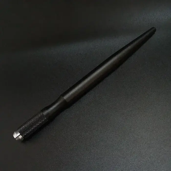 Stylo de tatouage manuel en alliage d'aluminium pour sourcils