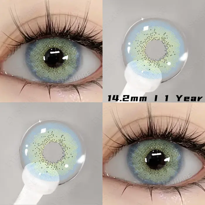 EYESHARE 2 pièces lentilles de Contact de couleur naturelle pour les yeux