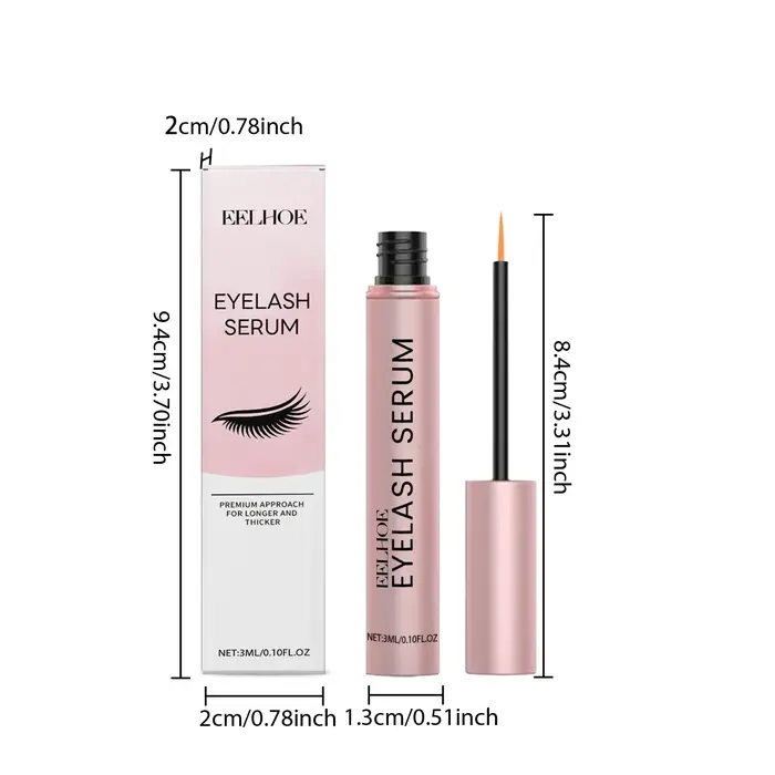 Sérum Quotidien pour Cils EELHOE – Soin Doux, Allongement Naturel, Hydratant – Cadeau Idéal pour Elle (Remise de Diplôme)