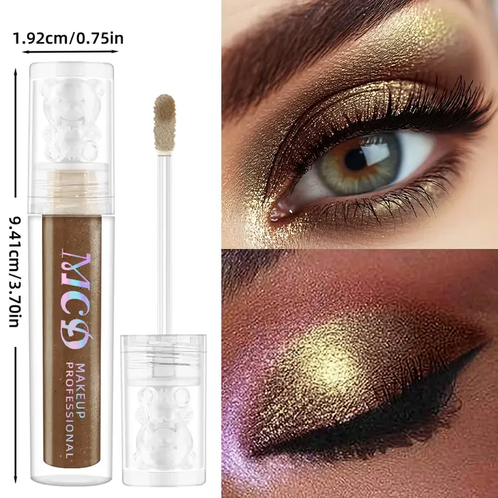 1pc nacré fard à paupières crayon bâton marron ombre