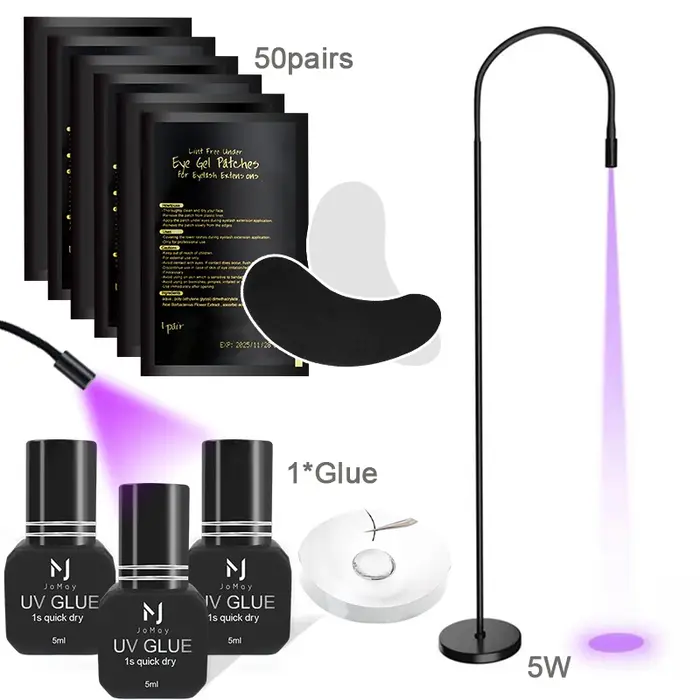 Chaîne MAY-Ensemble de Colle UV pour Extension de Cils