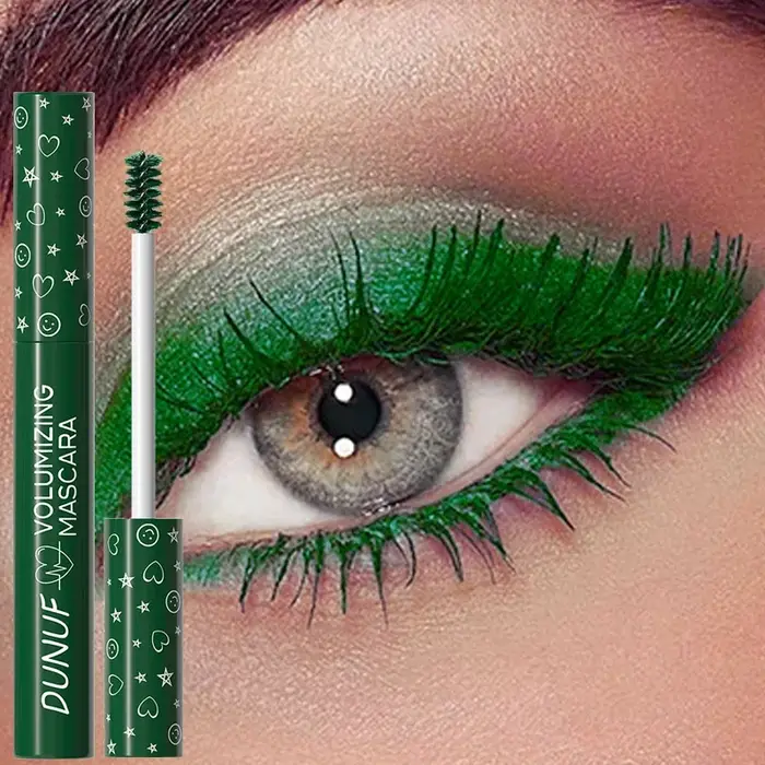 Mascara à friser coloré
