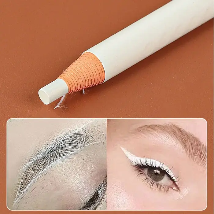 Crayon de microblading imperméable à l'eau, outil de maquillage pour les yeux