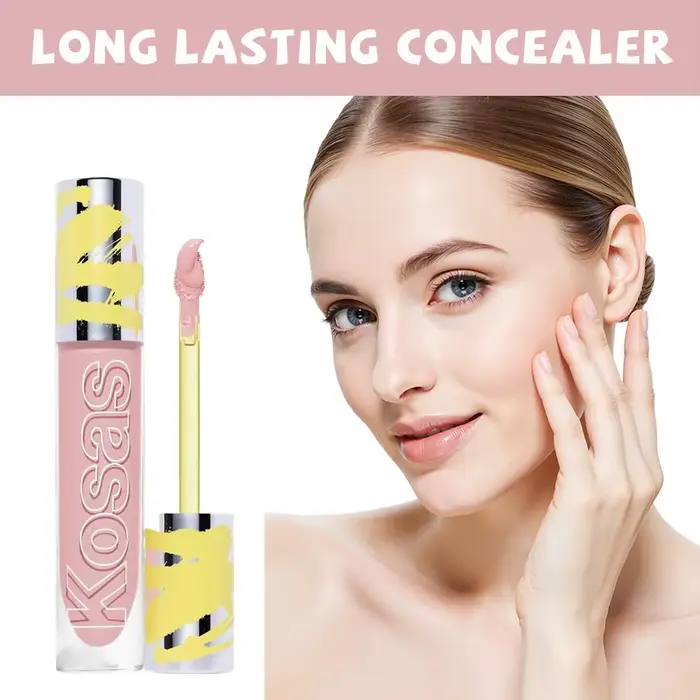 Fond de teint liquide Silky BareSkin 30 ml | Base de maquillage hydratante longue tenue toute la journée | Couvrance