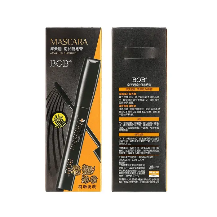 Mascara 3D imperméable séduisant – Volume longue tenue 24H, extension de faux cils épais, recourbants et allongeants