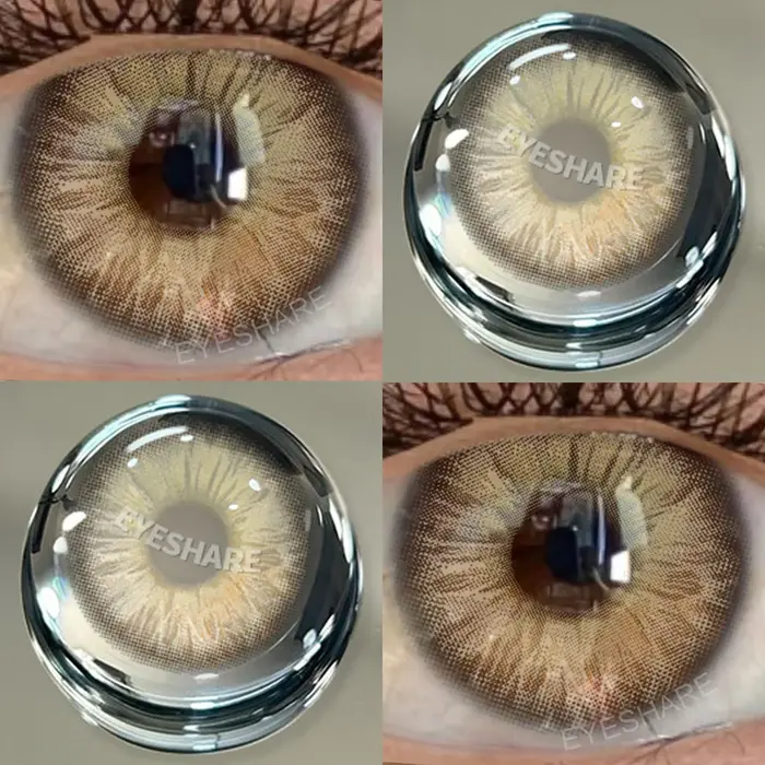 EYESHARE lentilles de Contact de couleur grise pour les yeux lentille