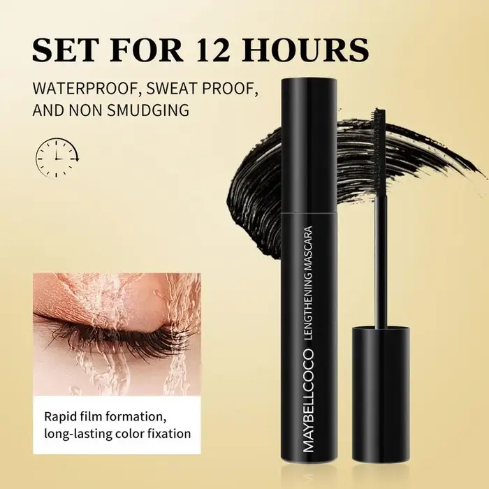 Mascara waterproof, application épaisse et longue durée