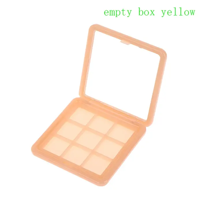 Palette de maquillage pour les yeux à 9 compartiments vides