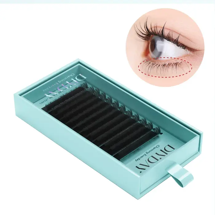 DIYDAY Extension de cils inférieurs B/C 5mm 6mm 7mm BASF Pbt fournitures