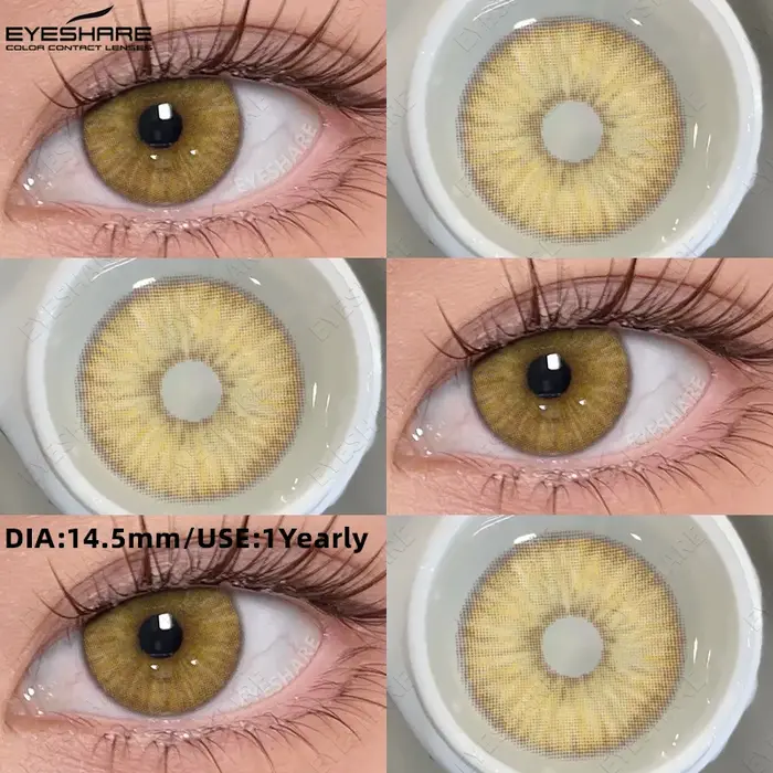 EYESHARE 2 pièces lentilles de contact de couleur pour les yeux contatos